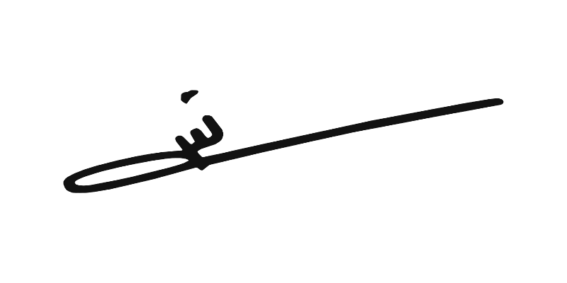 امضای بازسازیشده طهماسب مظاهری