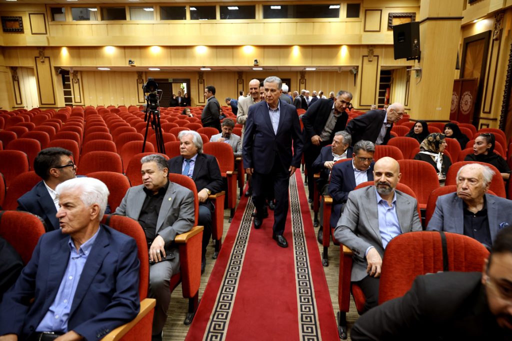 مراسم یادبود محسن خلیلی عراقی در اتاق بازرگانی ایران