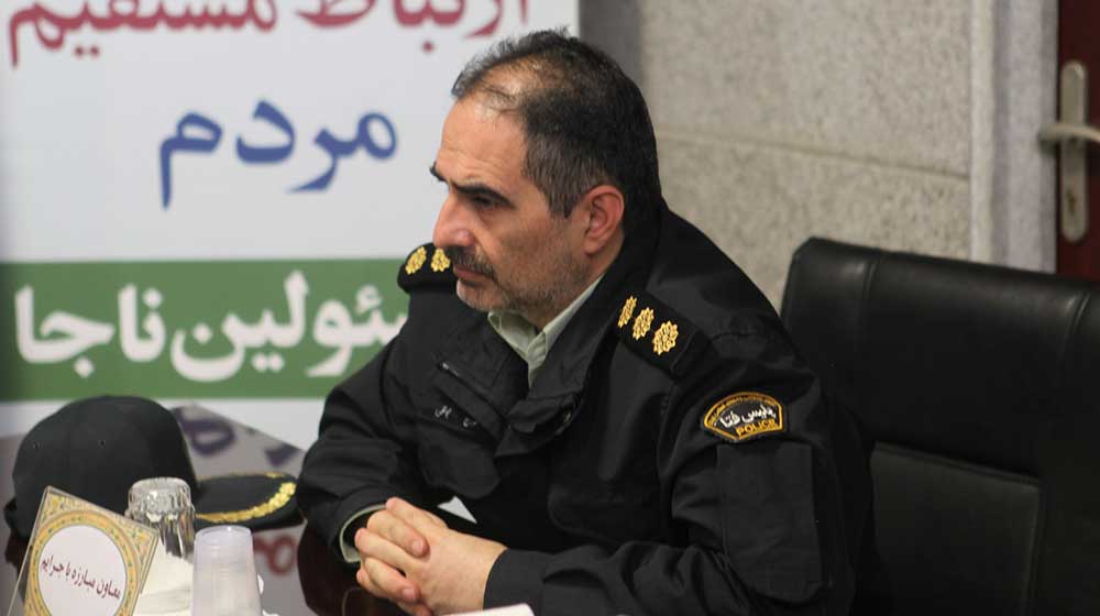 سرهنگ کاظمی رئیس پلیس فتای تهران