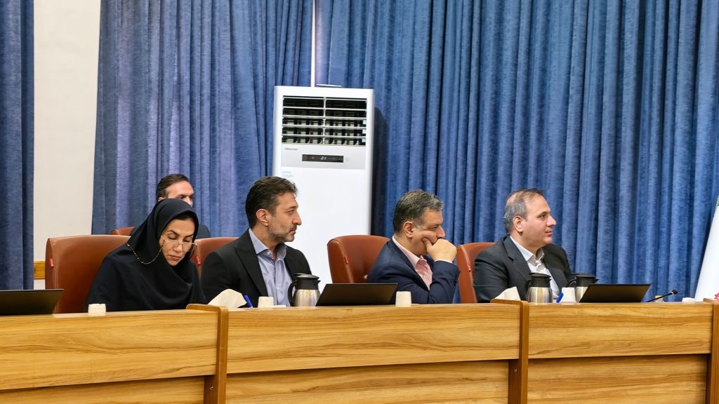 مدیران بانک مرکزی و معاونت علمی در مراسم امضای تفاهمنامه رمزنگاری پساکوانتومی