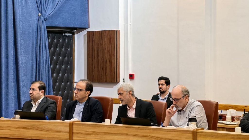 مدیران بانک مرکزی و معاونت علمی در مراسم امضای تفاهمنامه رمزنگاری پساکوانتومی