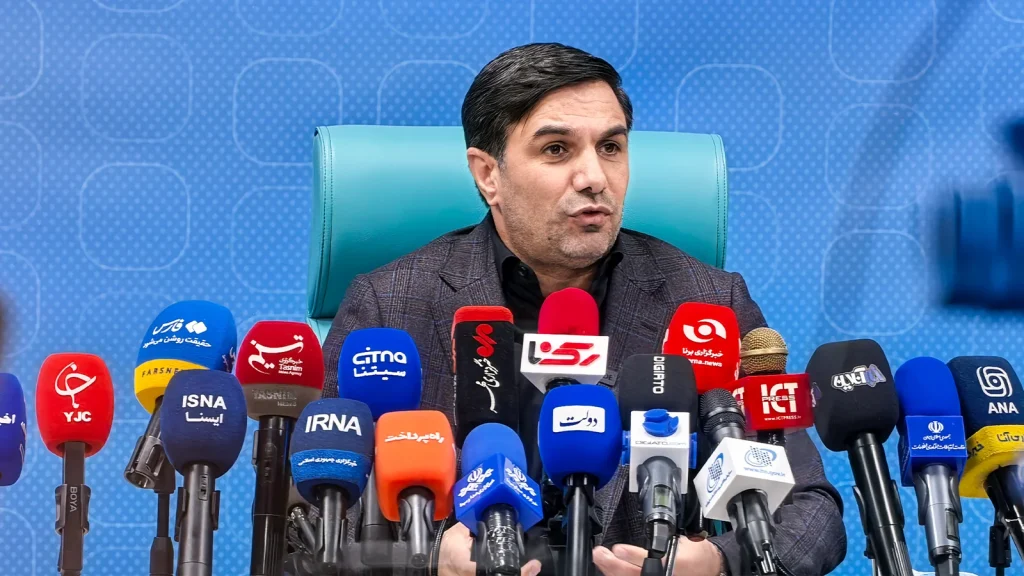 وزیر ارتباطات و فناوری اطلاعات در نشست خبری با خبرنگاران