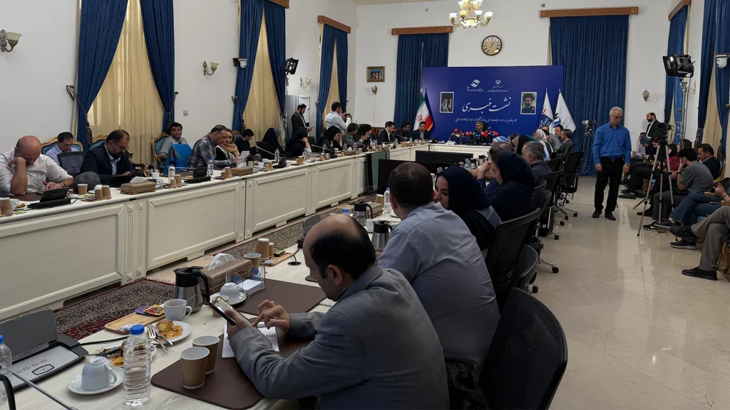 نشست خبری حمید فتاحی؛ رئیس سازمان تنظیم مقررات و ارتباطات رادیویی