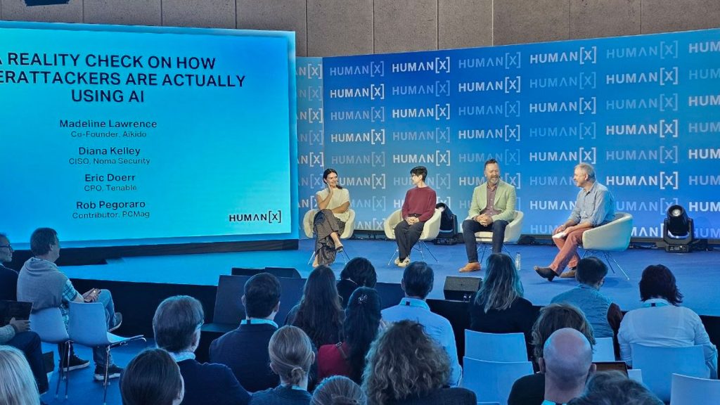 نمایی از بخش نمایشگاهی رویداد HumanX آمستردام