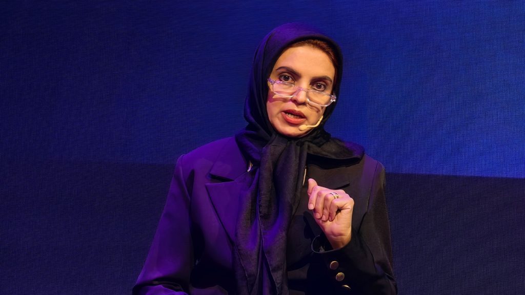 مریم زارعیان، جامعهشناس، در رویداد «ایران ۲۰۳۵؛ نقطه انتخاب»