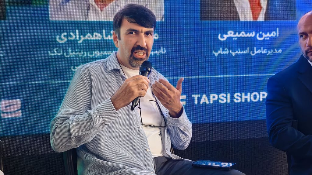مسعود شاهمرادی، نایبرئیس کمیسیون ریتیلتک و مدیرعامل خانومی