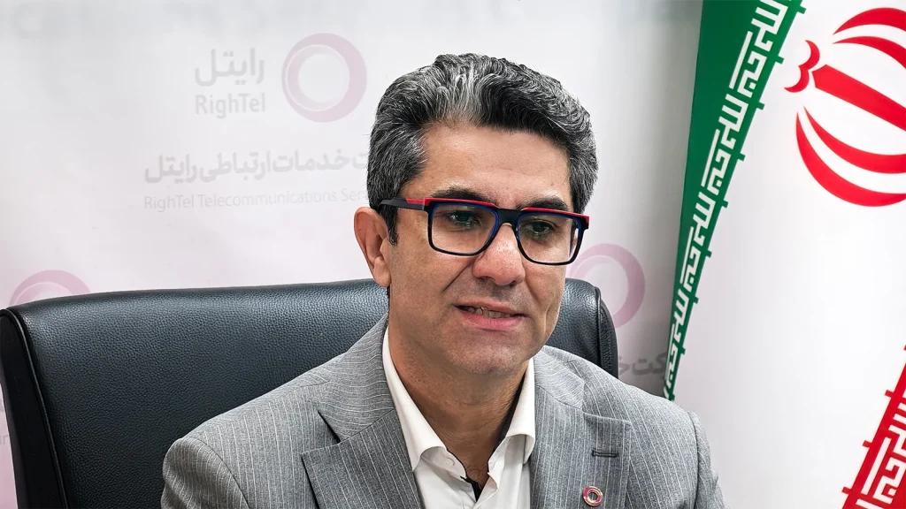 مهدی فقیهی، مدیرعامل رایتل، درباره واگذاری سهام شرکت و توسعه کسبوکارها و خدمات دولت هوشمند