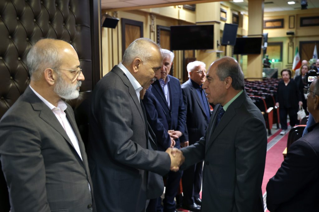 مراسم یادبود محسن خلیلی عراقی در اتاق بازرگانی ایران