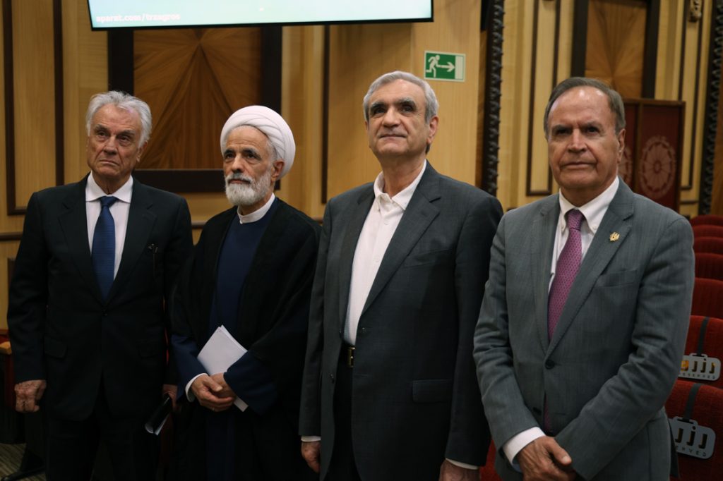 مراسم یادبود محسن خلیلی عراقی در اتاق بازرگانی ایران