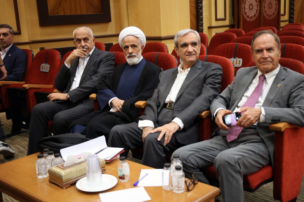 مراسم یادبود محسن خلیلی عراقی در اتاق بازرگانی ایران