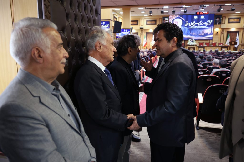 مراسم یادبود محسن خلیلی عراقی در اتاق بازرگانی ایران