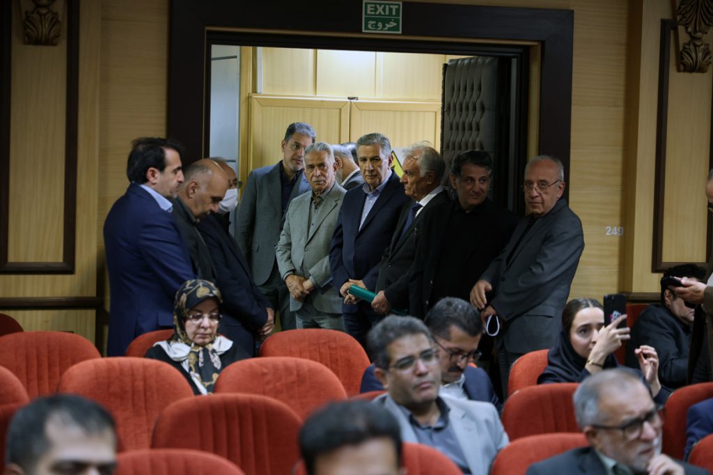 مراسم یادبود محسن خلیلی عراقی در اتاق بازرگانی ایران