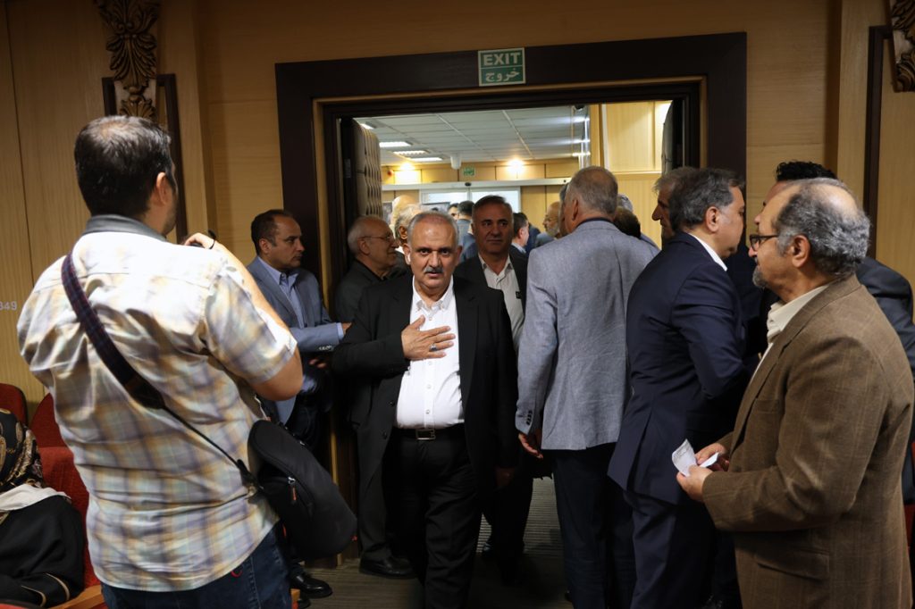 مراسم یادبود محسن خلیلی عراقی در اتاق بازرگانی ایران