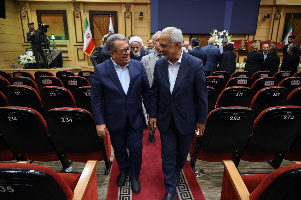 مراسم یادبود محسن خلیلی عراقی در اتاق بازرگانی ایران