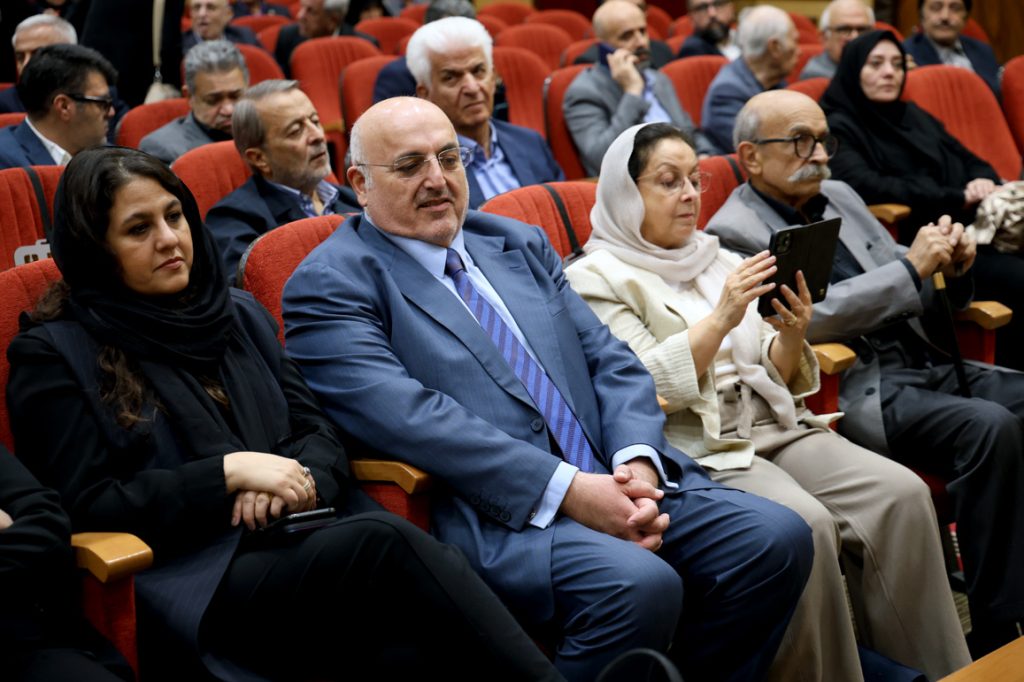 مراسم یادبود محسن خلیلی عراقی در اتاق بازرگانی ایران