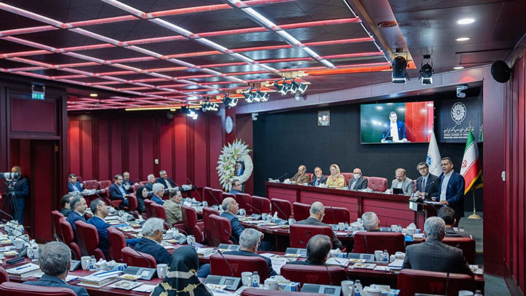 محمدهادی سبحانیان در نشست هیئت نمایندگان اتاق تهران با محور مشکلات مالیاتی کسبوکارها