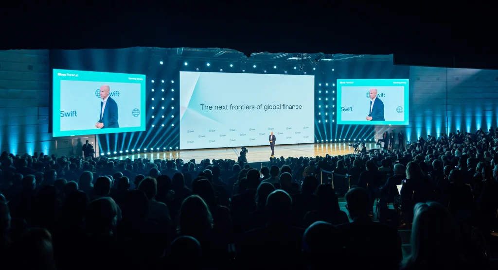 خاویر پرز-تاسو مدیرعامل Swift در رویداد Sibos 2026 میامی